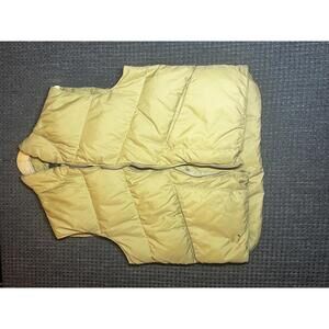 Vintage JC Penney beige puffer vest